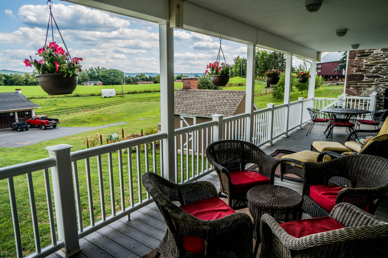 (10) Lancaster Farm PatioDeck with Beautiful Open Fields William
